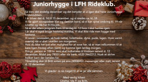 Juniorhygge 2018